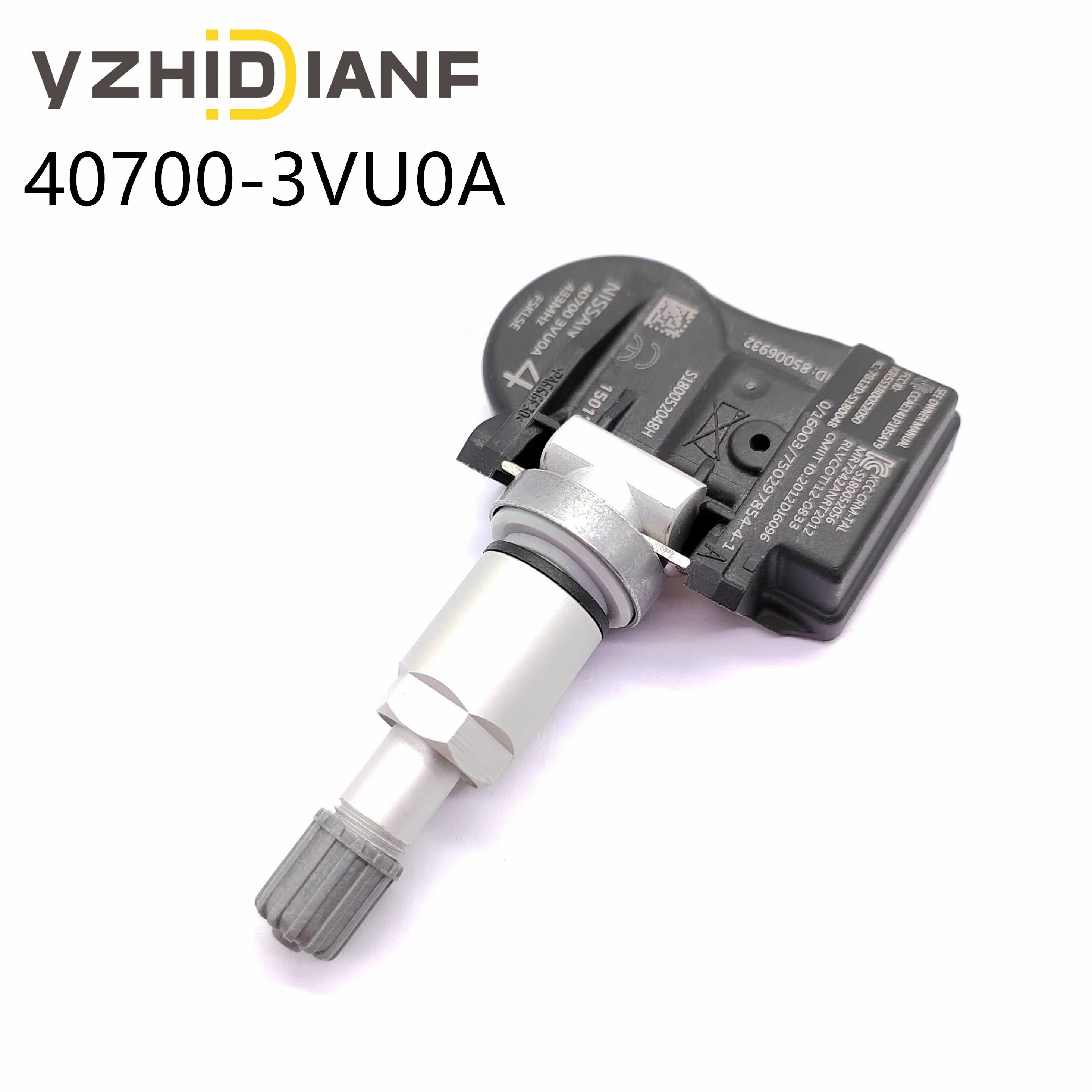 批发汽车配件 TPMS 轮胎压力监测传感器 40700-3VU0A 407003VU0A 适用于 2014-2017 年日产 Rogue