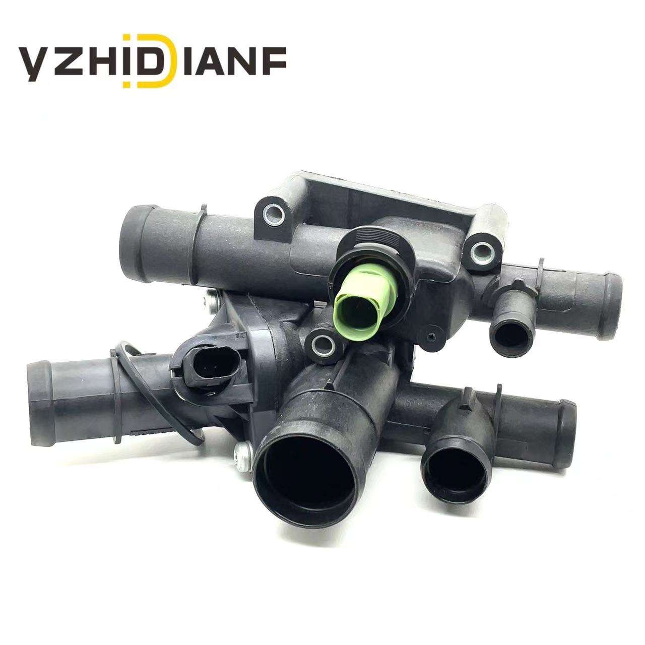 Wholesale Auto Engine Coolant Thermostat Housing Assembly 06A121111A For Audi A3 VW Golf Passat Polo Skoda Seat