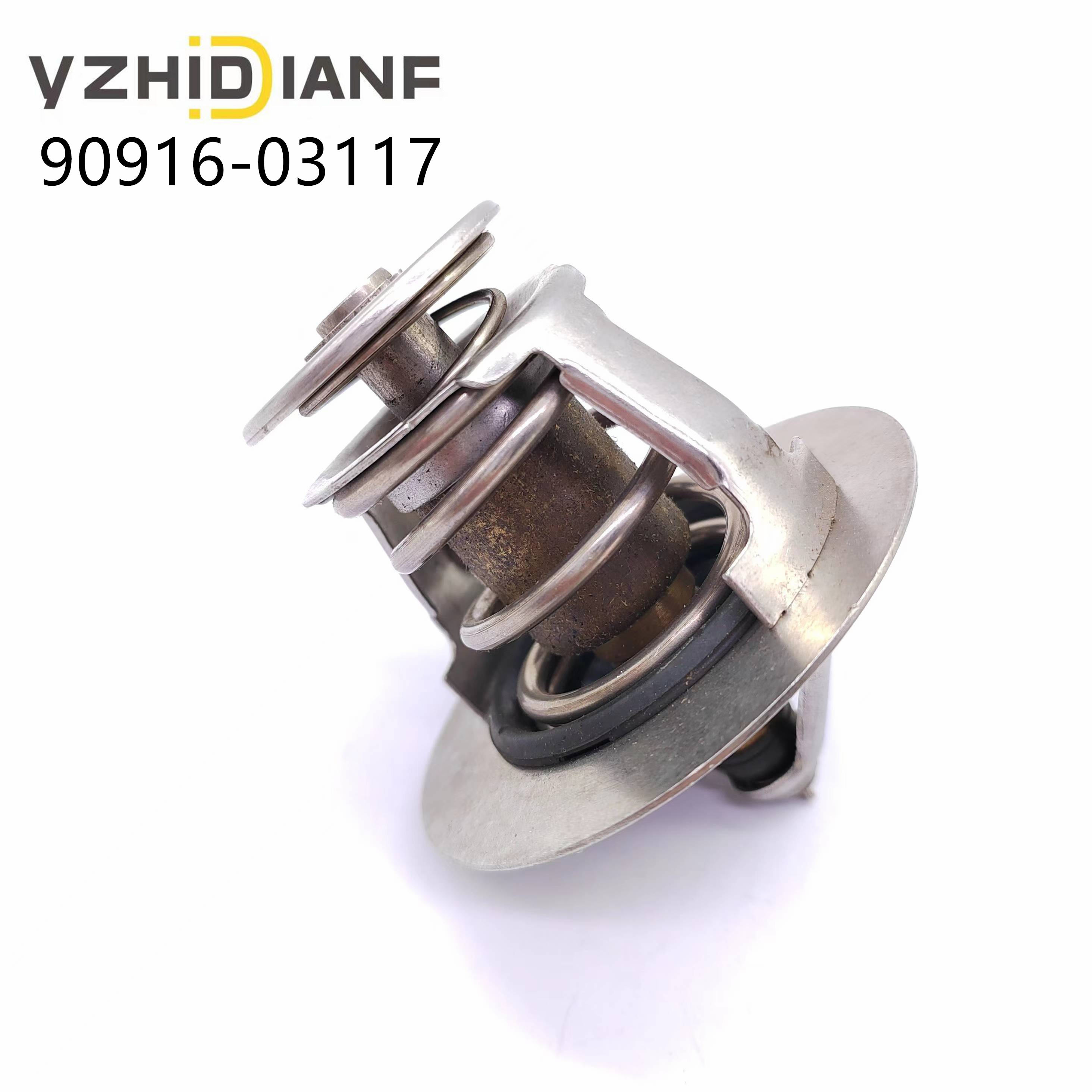 Car Engine Coolant Thermostat Housing Water 90916-03117 For Toyota Land Cruiser 4.5L 93-97 Lexus LX450 96-97