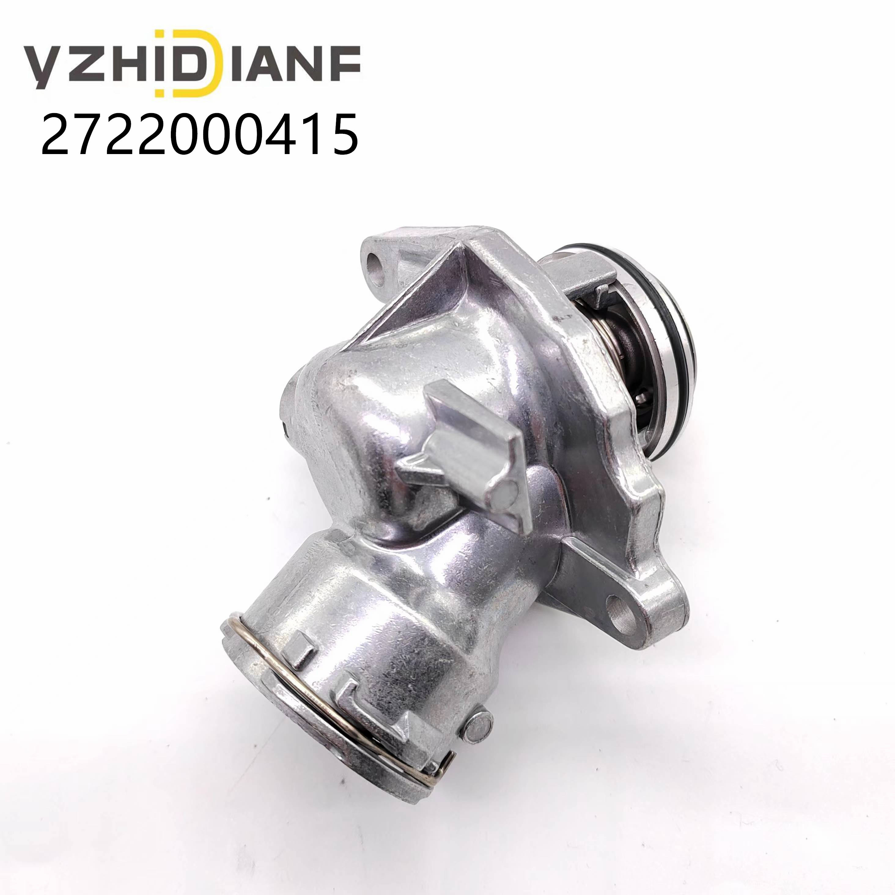 Car Engine Coolant Thermostat Housing Water 2722000415 2722000115 for Mercedes Benz C280 R350 ML350 ML350 GLK350 CLK350 C300